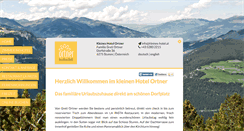 Desktop Screenshot of kleines-hotel.at