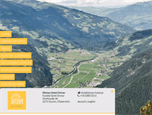Tablet Screenshot of kleines-hotel.at